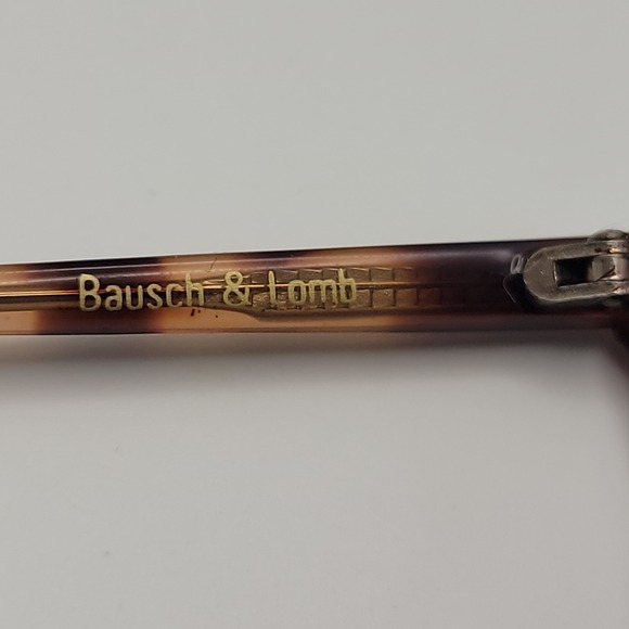 Bausch & Lomb Tortoiseshell Sunglasses Frames Only Womens W1549 w Case‎ - Picture 11 of 14